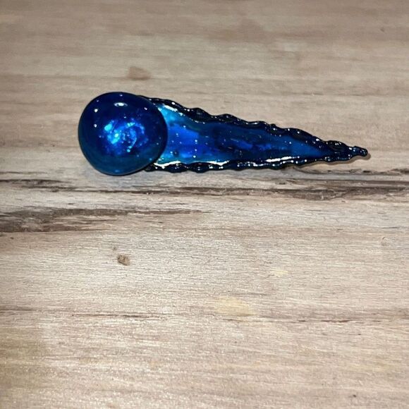 Original Brooch By David Wright Custom Made From ChromePlate NWT - Picture 1 of 7